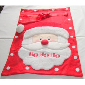 Julemands sk til gaver.