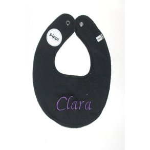 Sort hagesmk med navn.