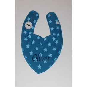 Bl trkldesmk med Stjerner & navn.