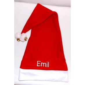 Lang Nissehue med navn.