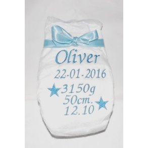 Barnets frste ble bl-.