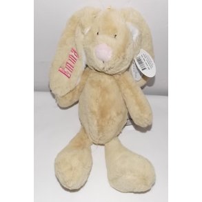 Lille Bamse Jessie med navn.