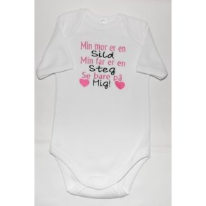 Body med tekst. ( Mor er en sild )