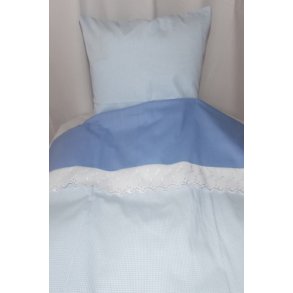 Blternet Junior Sengetj med navn & dato.