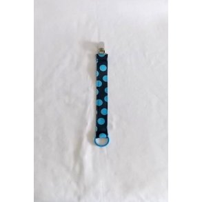 M�rkebl� sutteholder.