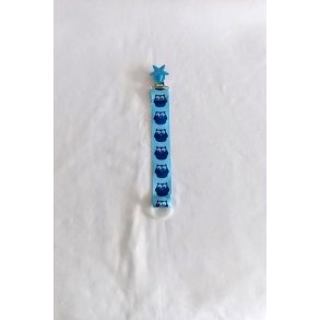 Lysebl� sutteholder.