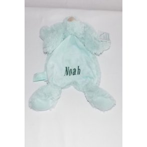 Grn Lolli nusseklud med navn & dato.