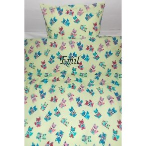 Junior sengetj med Rve navn & dato.