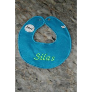 Turkis hagesmk med navn.