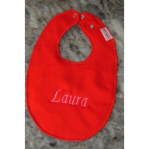 Rd stor hagesmk med navn.