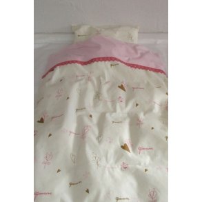 Junior sengetj med Prineess navn & dato.