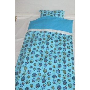 Junior sengetj med navn & dato.