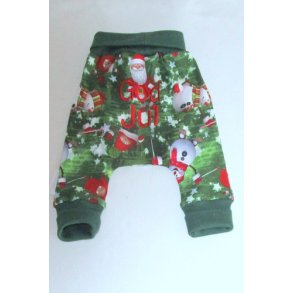 Grnne bukser med God Jul.