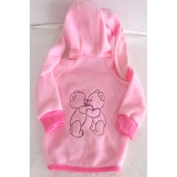 Lyserd jakke med navn.