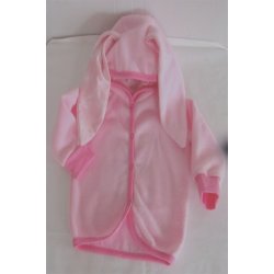 Lyserd jakke med navn.