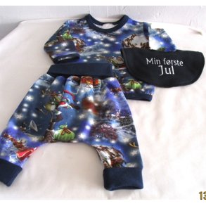 2 Delt julest med  navn.