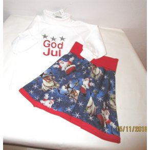 2 Delt bl julest med  God jul.