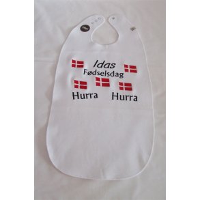 Stor spisesmk med navn.