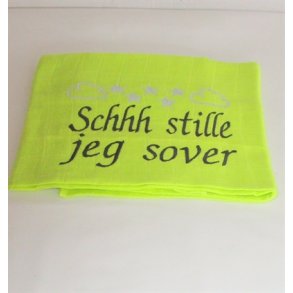 Limegrn  ble med tekst.