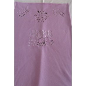 Lyselilla tppe med  alle data.