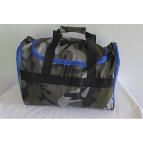 Sportstaske med navn.