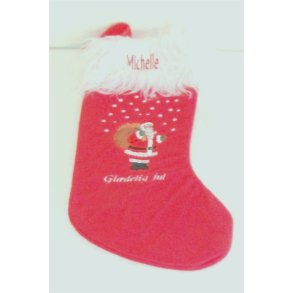 Julestr�mpe med navn.