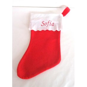 Julestr�mpe med navn.