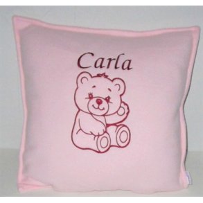 Lyser�d pude med navn.