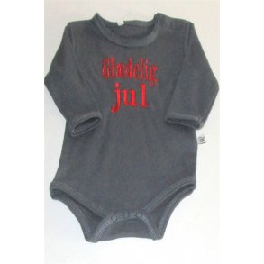 Mrkegr jule body med tekst.