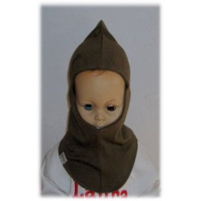 Elefanthue grn med navn.