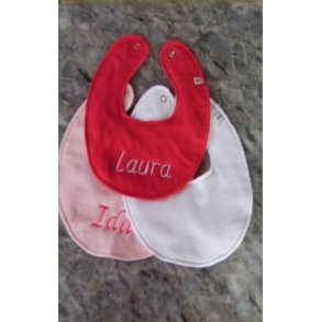 3 stk. Hagesmkke med navn.