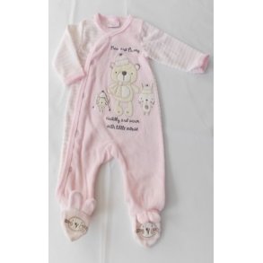 Lyserd heldragt med navn.